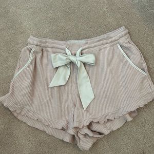 pale pink Abercrombie sleep short